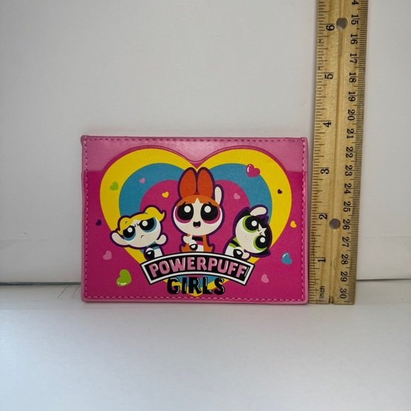 Pink and Yellow Powerpuff Girls Flat wallet - Picture 4 of 7